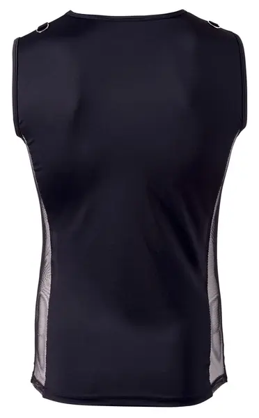 Cottelli Men Mesh & Opaque Shirt XL Black - Stretch Design