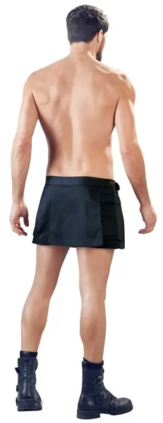 Svenjoyment Gladiator Skirt L/XL with Buckles and Side Pockets Black