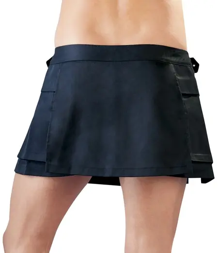 Svenjoyment Gladiator-Style Men's Skirt M/L with Buckles & Pockets