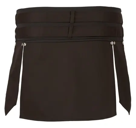 Cottelli Collection Gladiator Skirt M Black - Adjustable Belt Design