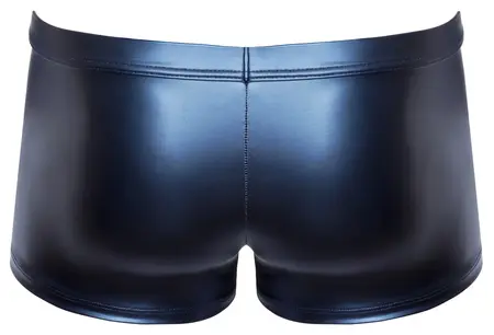 NEK Boxer Briefs Blue Metallic Matte XL with Silver Zip