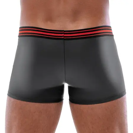Svenjoyment Boxer Briefs Black/Red XL - Matte Finish, Comfortable Fit