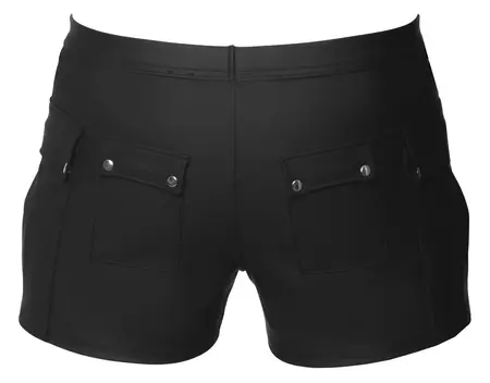 Svenjoyment XL Matte Black Worker Shorts with Multiple Pockets