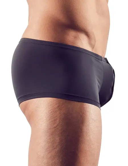 NEK Men’s Stretch Pants L Black with Silver Press Studs
