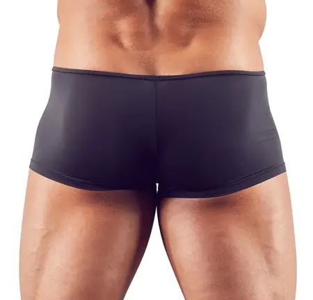 NEK Men's Stretch Mesh Pants S Black - Press Stud Pouch, Breathable