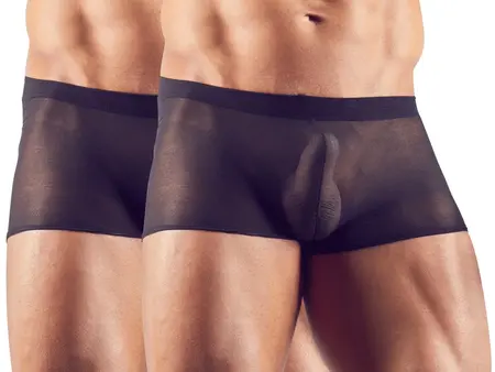 Svenjoyment Men's Transparent Stretch Pants 2-Pack S-L Polyamide