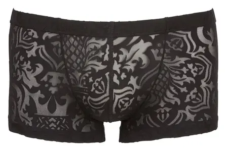 NEK Men's Devore Transparent Pants XL Soft Stretch Black