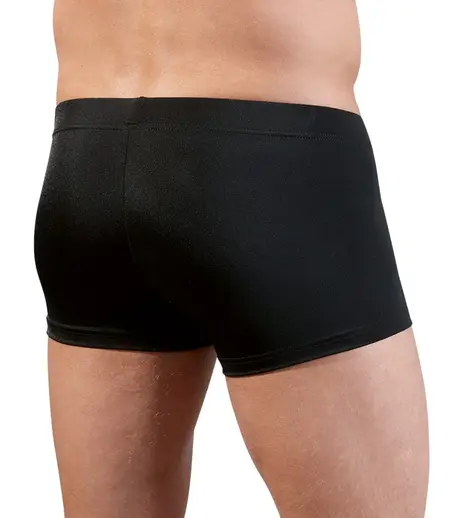 NEK Men's Black Mesh Showmaster Briefs M, Decorative Cut-Outs