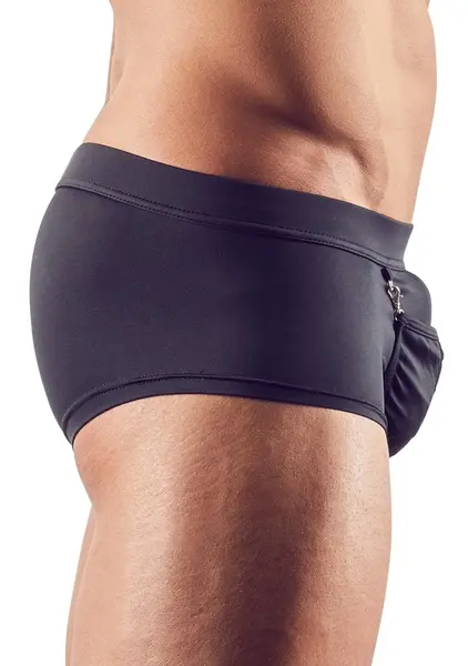 NEK Pirate Style Men's Pants M with Skull Stud & Snap Hook Pouch