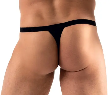 Svenjoyment Men's Stretch String S Black with Rhinestone Detail