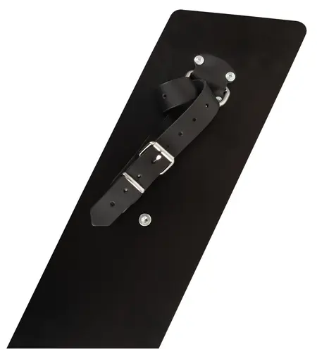 Zado Bondage Cross Black Wall-Mount Set, Adjustable Cuffs, 192x92cm