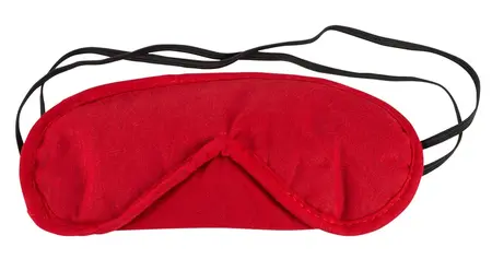 You2Toys Sensory Blindfold Set 2-Pack Red & Black Polyamide Sleep Mask