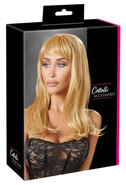 You2Toys Long Blonde Synthetic Wig Adjustable 45cm