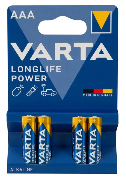 Varta AAA Batteries 40-pack Long-Lasting Power Alkaline LR03