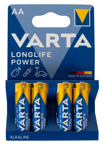 Varta Longlife Power AA Batteries 20-Pack - Reliable Energy Solution