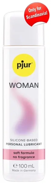 pjur Woman Silicone Personal Lubricant 100 ml - Sensitive Skin Formula