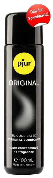 pjur ORIGINAL Silicone Lubricant 100ml - Long-Lasting, Hypoallergenic