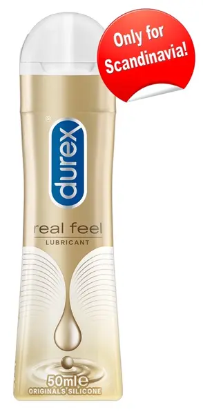 Durex Real Feel Silicone Intimate Gel 50 ml - Long-Lasting Comfort