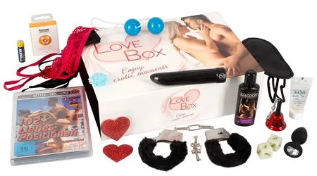Love Box International Intimate Couple's Play Set 15-Piece Collection