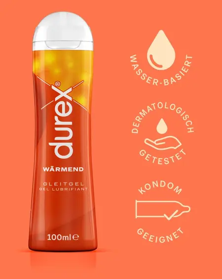 Durex Play Warming Lubricant 100ml - Gentle Warming Formula