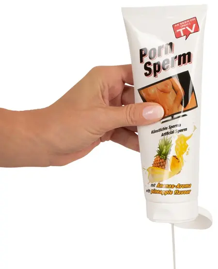 HOT Porn Sperm Pineapple 250ml Water-Based Gel with Pineapple Aroma