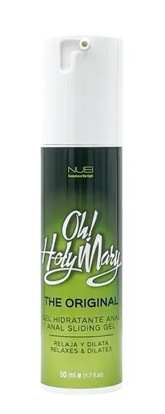 Nuei Oh! Holy Mary Vegan Water-Based Anal Gel 50ml Hemp Oil