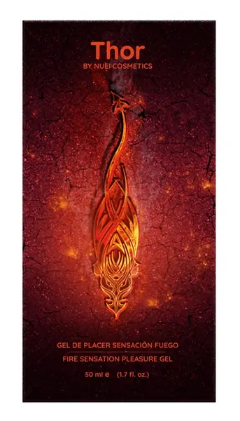NUEI Thor Fire Gel Warming Sensation Water-Based 50ml Vegan Formula