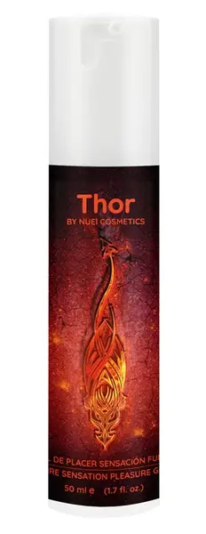 NUEI Thor Fire Gel Warming Sensation Water-Based 50ml Vegan Formula