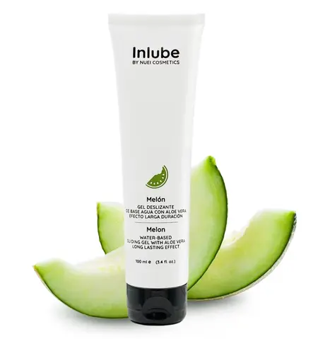 Nuei Inlube Water-Based Intimate Gel Melon 100ml Vegan Formula