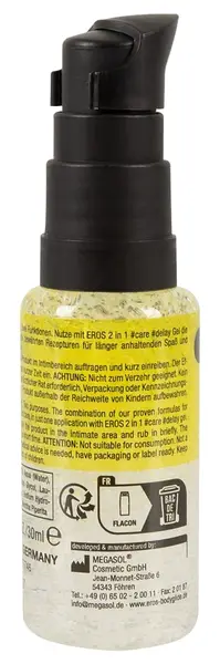 EROS 2in1 Care & Delay Intimate Gel 30 ml - Moisturising Formula