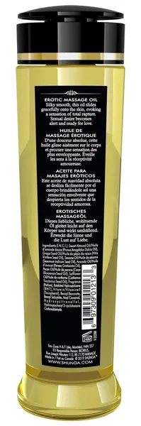 Shunga Serenity Massage Oil 240ml - Natural Vegan Monoi Aroma