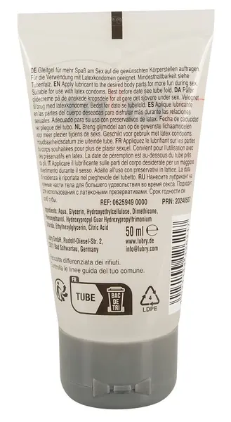 Just Glide Performance Water-Silicone Hybrid Lubricant 50ml Vegan