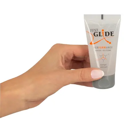 Just Glide Performance Water-Silicone Hybrid Lubricant 50ml Vegan