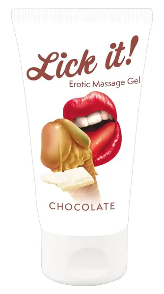 Orion Lick it! Chocolate Flavored Vegan Massage Gel 50ml