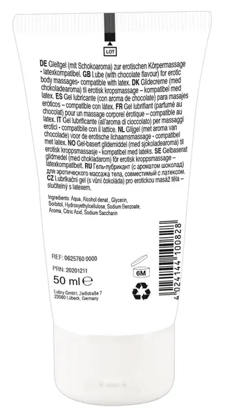 Orion Lick it! Chocolate Flavored Vegan Massage Gel 50ml