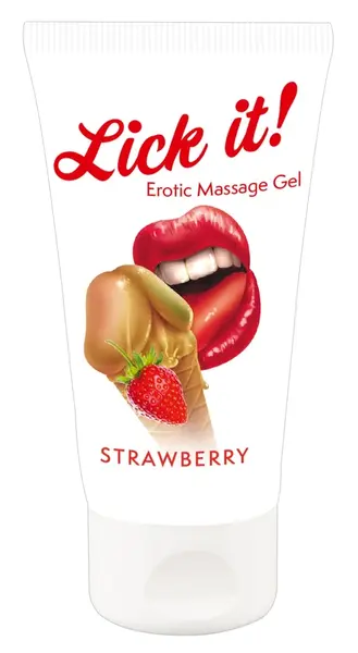 Orion Lick it! Vegan Gel Strawberry Scent 50 ml Water-Based
