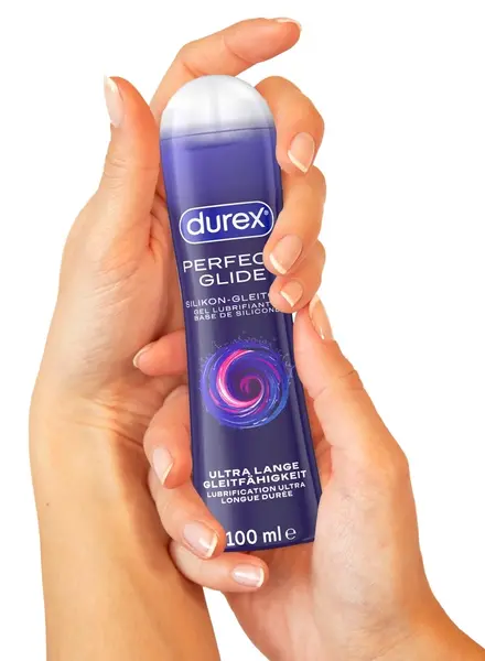 Durex Perfect Glide 100 ml Silicone-Based Lubricant, Long-Lasting Formula