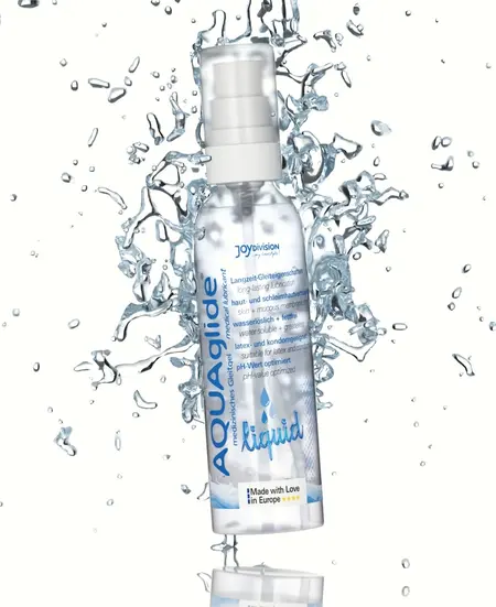 AQUAglide Liquid Water-Based Lubricant 50ml - Crystal Clear Formula