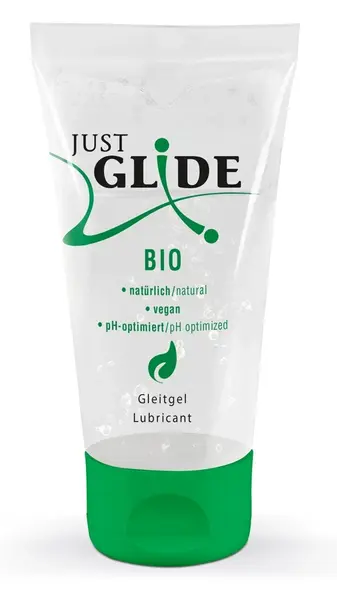 Just Glide Bio Water-Based Vegan Lubricant 50 ml Eco-Friendly Tube