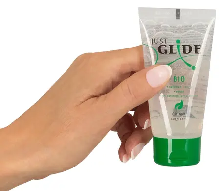 Just Glide Bio Water-Based Vegan Lubricant 50 ml Eco-Friendly Tube