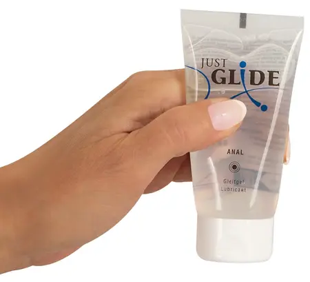 Just Glide Anal Water-Based Lubricant 50ml - pH Balanced Vegan Formula