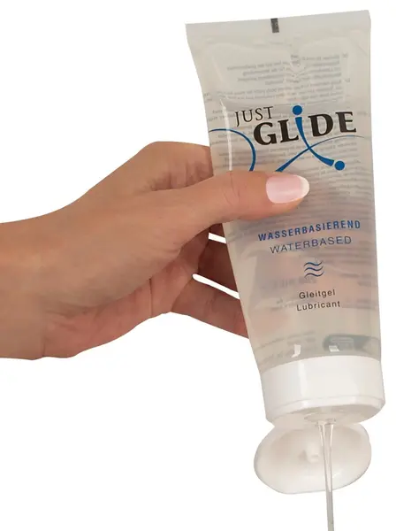 Just Glide Water-based Lubricant 200 ml - Vegan, Universal Formula