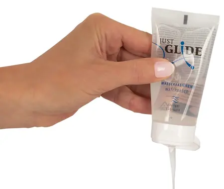 Just Glide Water-Based Lubricant 50 ml - Vegan Formula, Condom Safe