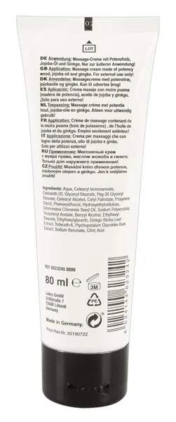 Stahlhart Men’s Intimate Care Cream 80 ml with Jojoba & Ginkgo Extracts