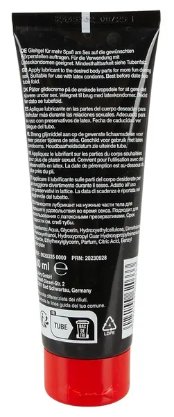 Flutschi Hybrid Intimate Gel with Amber Fragrance 80 ml
