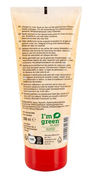 Flutschi Original Lubricant 200ml - Silicone & Water-Based, Amber Scent
