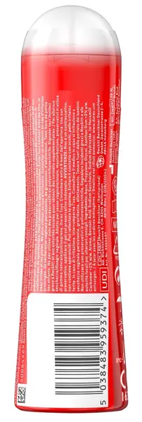 Durex Play Strawberry Lubricant Gel 50ml - Gentle, Flavoured, Water-Based