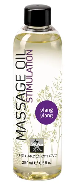 Shiatsu Massage Oil Ylang-Ylang 250 ml - Skin-Nourishing Formula