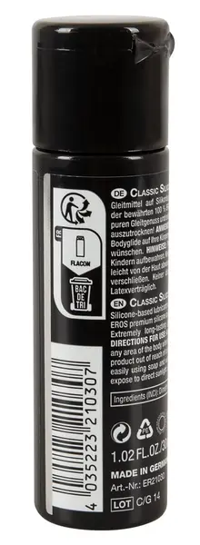 EROS Bodyglide Classic Silicone-Based Lubricant 30ml