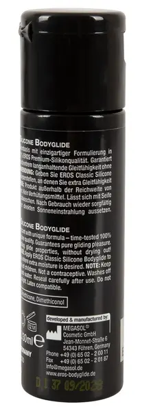 EROS Bodyglide Classic Silicone-Based Lubricant 30ml